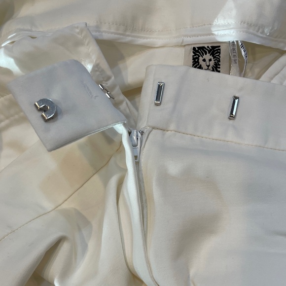NWT Anne Klein white Trousers Size 24W - Picture 6 of 7